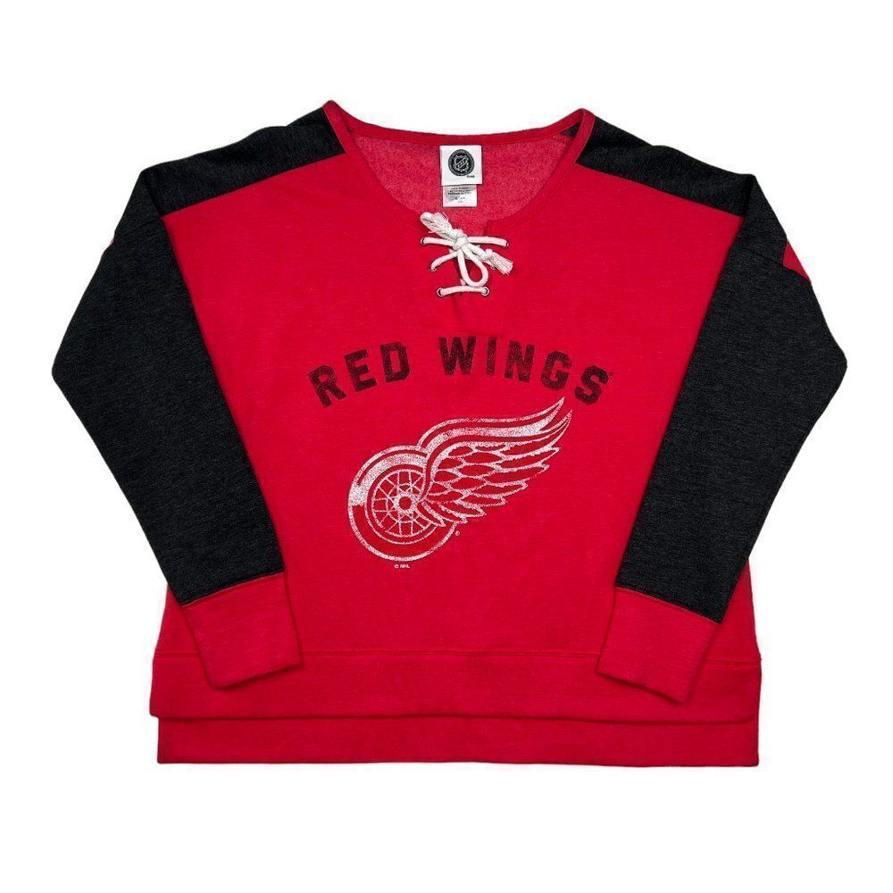 New NHL Women's Detroit‎ Red Wings Lightweight Sweatshirt